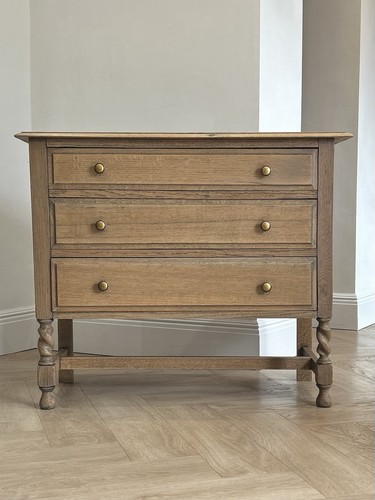 Antique oak chest - chest, drawers
