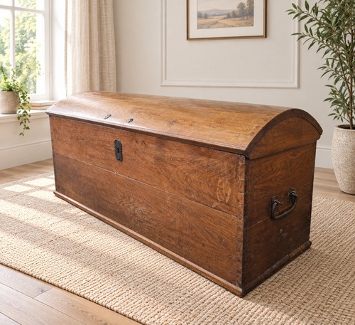 Antique continental oak - oak, domed