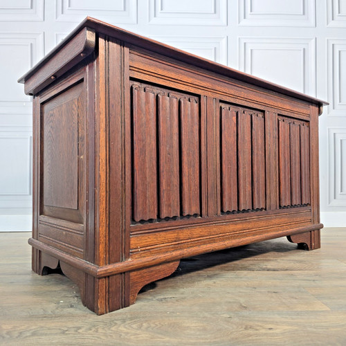 Antique oak blanket - oak,