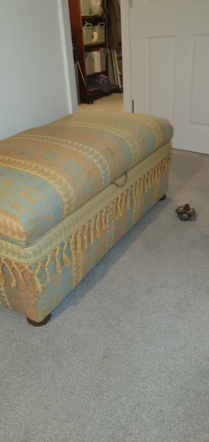 Antique oak storage - antique,