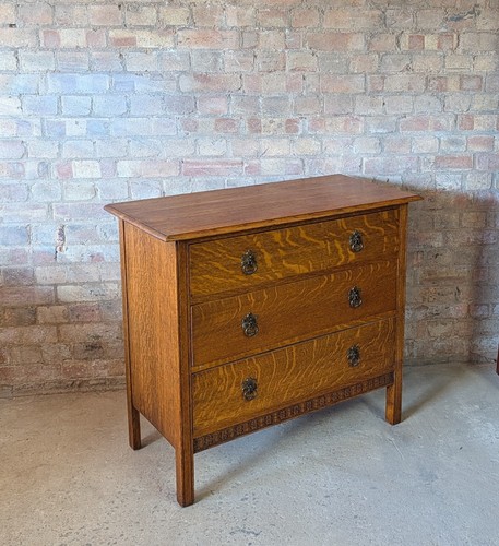 Early 20th century oak chest - century,
