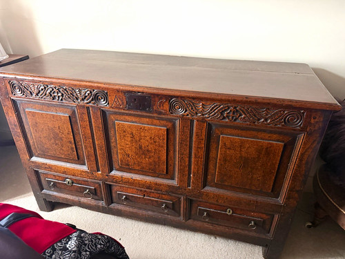 18th century carved - oak, wood