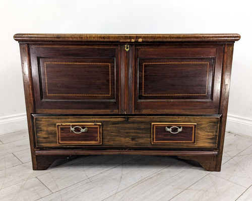 Mule chest antique oak - oak, coffer