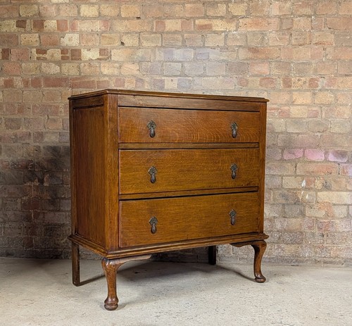 Early 20th century oak chest - oak,