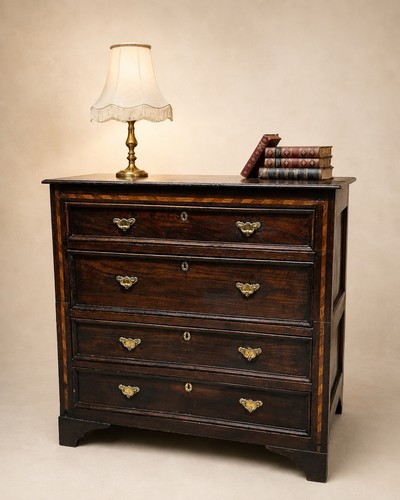 Antique early 18th century oak - early,