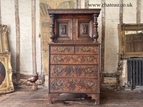 Antique oak victorian - oak, jacobean