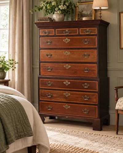 Antique george iii mahogany - george,