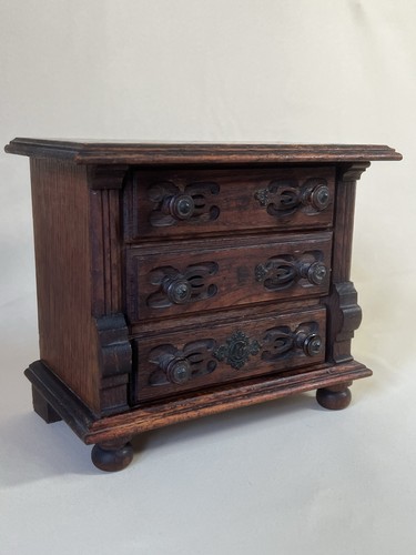 Antique miniature chest - chest, /