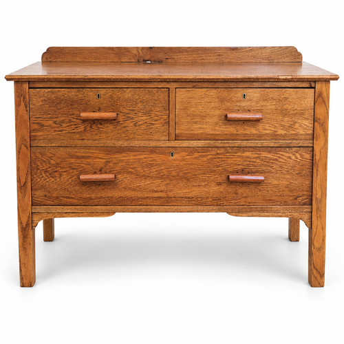 Antique oak drawer chest of - antique,
