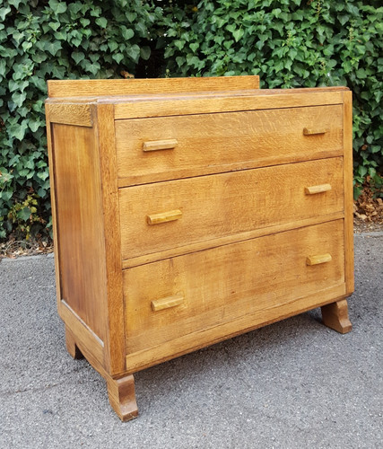 1920 oak chest 3 - chest, of