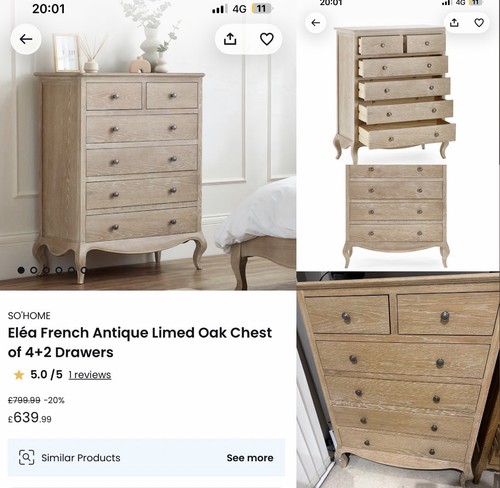 Redoute elea french antique - redoute,