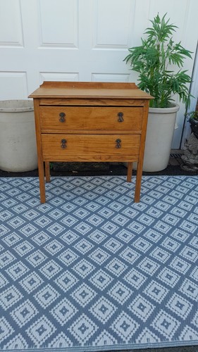 Vintage solid oak chestbof - oak, 2