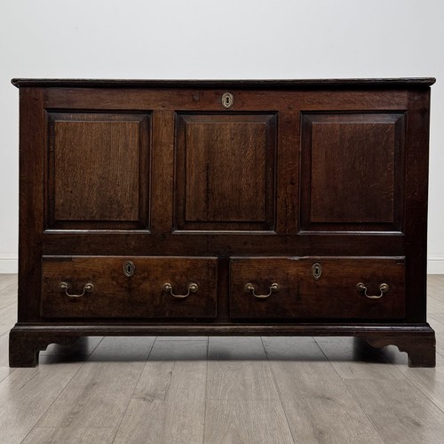 Antique georgian oak mule - oak,