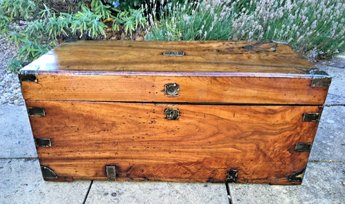 Antique camphor wood seamans - antique, /
